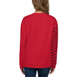 YAKWARY Women Red Special Sweatshirt