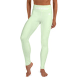 YAKWARY Green Yoga Leggings With Pocket