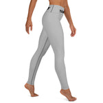 YAKWARY Gray Yoga Leggings With Pocket