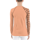 YAKWARY Women Orange Special Rash Guard