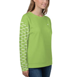 YAKWARY Women Green Special Sweatshirt