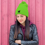 YAKWARY Women Pom-Pom Beanie