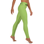 YAKWARY Green Yoga Leggings With Pocket