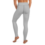 YAKWARY Gray Yoga Leggings With Pocket