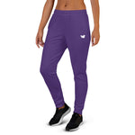 YAKWARY Women Purple Joggers