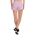 YAKWARY Women Pink Athletic Short Shorts