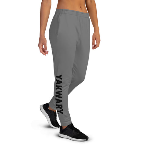 YAKWARY Women Gray Joggers