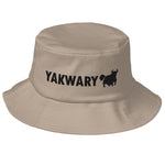 YAKWARY Women Old School Bucket Hat