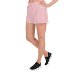 YAKWARY Women Pink Athletic Short Shorts