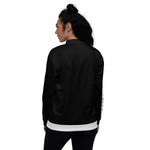 YAKWARY Women Black Bomber Jacket