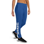 YAKWARY Women Blue Joggers