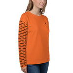 YAKWARY Women Orange Special Sweatshirt