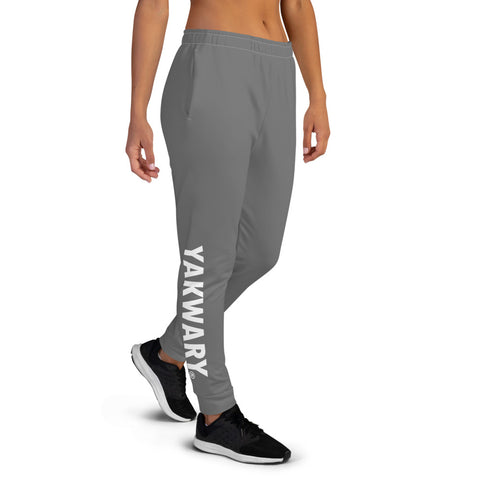 YAKWARY Women Gray Joggers