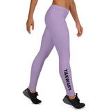 YAKWARY Women Purple Leggings