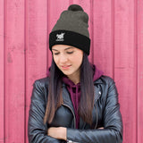 YAKWARY Women Pom-Pom Beanie