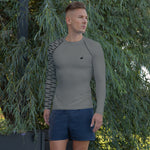 YAKWARY Men Gym Special Gray Rash Guard