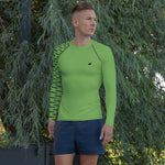 YAKWARY Men Gym Special Green Rash Guard