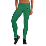 YAKWARY Women Green Leggings