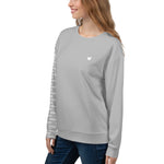 YAKWARY Women Gray Special Sweatshirt