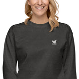 YAKWARY Women Embroidered Fleece Pullover