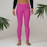 YAKWARY Women Pink Leggings