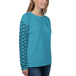 YAKWARY Women Blue Special Sweatshirt