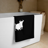 YAKWARY Black Towel