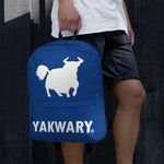 YAKWARY Men Blue Backpack