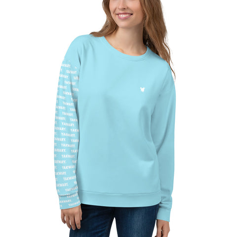 YAKWARY Women Blue Special Sweatshirt