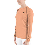 YAKWARY Women Orange Special Rash Guard