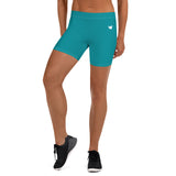 YAKWARY Women Turquoise Shorts