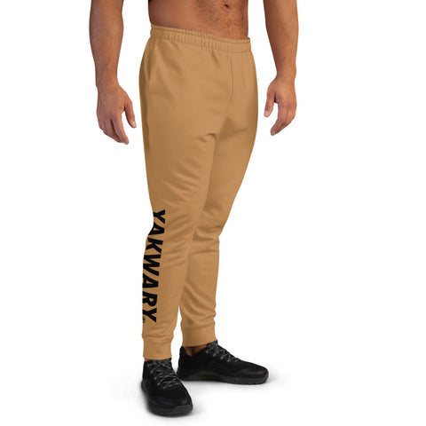 YAKWARY Men Brown Joggers