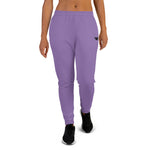 YAKWARY Women Purple Joggers