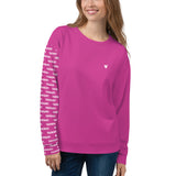 YAKWARY Women Pink Special Sweatshirt