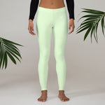 YAKWARY Women Green Leggings