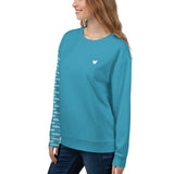 YAKWARY Women Blue Special Sweatshirt