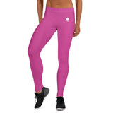 YAKWARY Women Pink Leggings