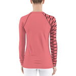 YAKWARY Women Pink Special Rash Guard