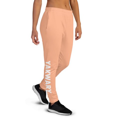 YAKWARY Women Orange Joggers