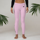 YAKWARY Women Pink Leggings