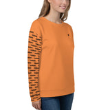 YAKWARY Women Orange Special Sweatshirt