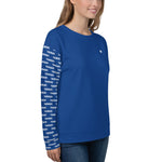 YAKWARY Women Blue Special Sweatshirt