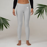 YAKWARY Women Gray Leggings