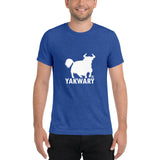 YAKWARY Men White Color Collection T-Shirt