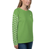 YAKWARY Women Green Special Sweatshirt