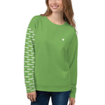 YAKWARY Women Green Special Sweatshirt