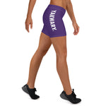 YAKWARY Women Purple Shorts