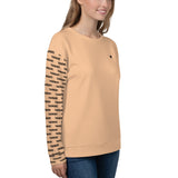 YAKWARY Women Brown Special Sweatshirt