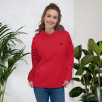 YAKWARY Women Red Special Hoodie