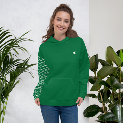 YAKWARY Women Green Special Hoodie